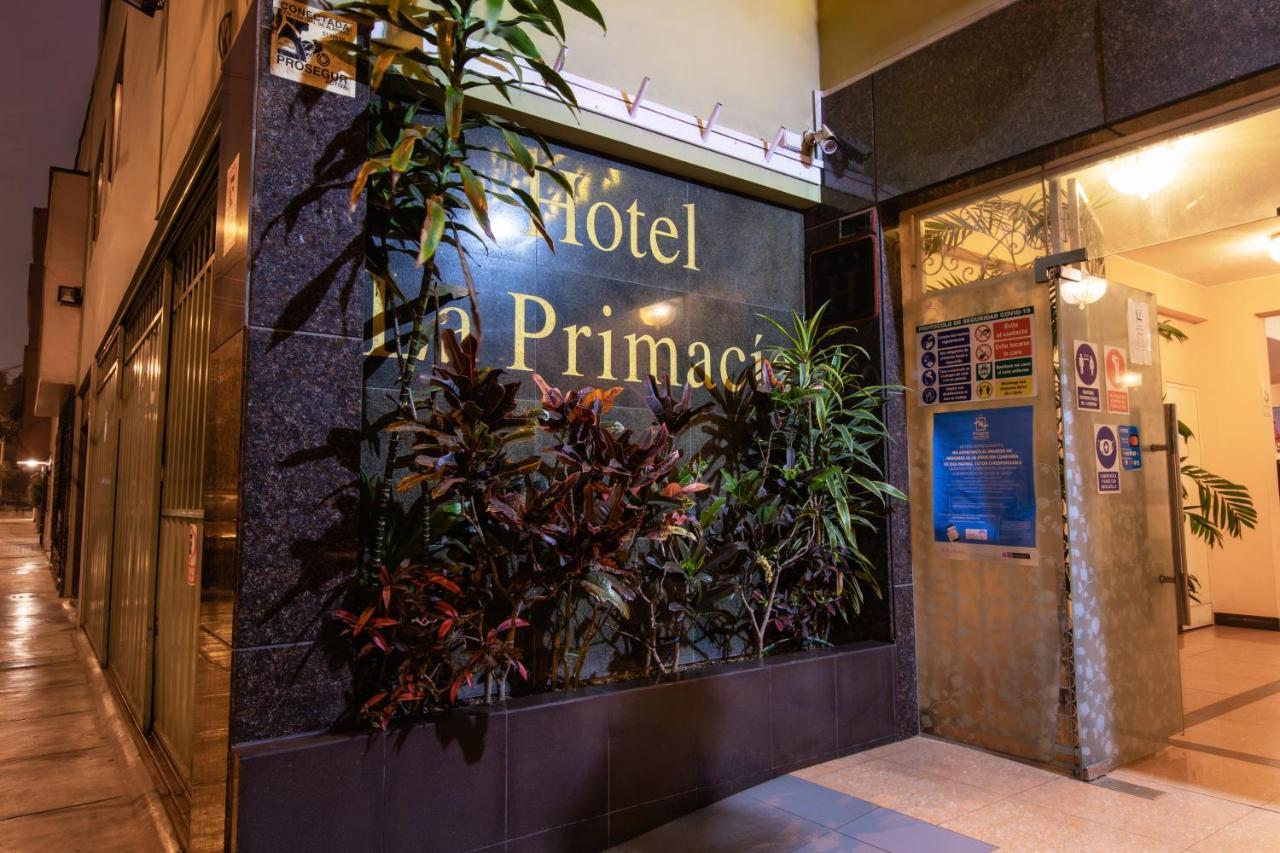 Hotel La Primacia ليما المظهر الخارجي الصورة